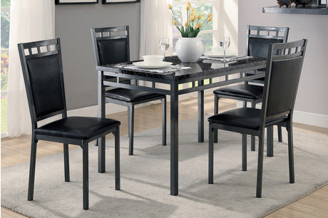 5275 Dining Olney Collection - 5-Piece Pack Dinette Set, Fa