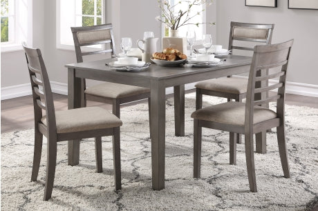 5806-5P Dining Lovell Collection - 5-Piece Pack Dinette Set
