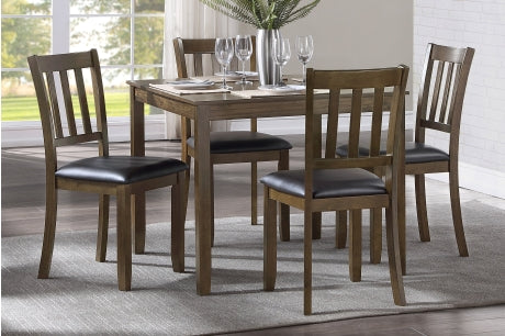 5839CH-5P Dining Faust Collection - 5-Piece Pack Dinette Set