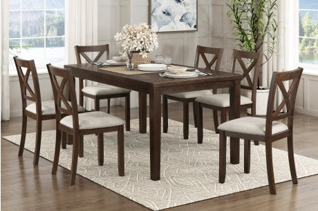 5905 Dining Challis Collection - 7-Piece Pack Dinette Set
