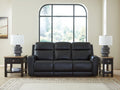 5Z-Comfort Onyx Power Reclining Sofa with ADJ Headrest