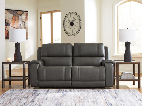 5Z - Pittson Anchor 2-Piece Power Reclining Sectional Loveseat