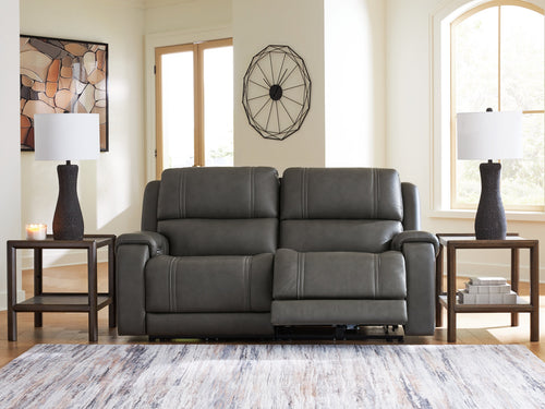5Z - Pittson Anchor 2-Piece Power Reclining Sectional Loveseat
