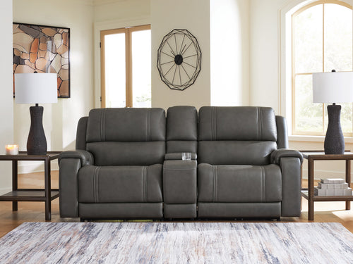 5Z - Pittson Anchor 3 Pc Power Reclining Sectional Loveseat