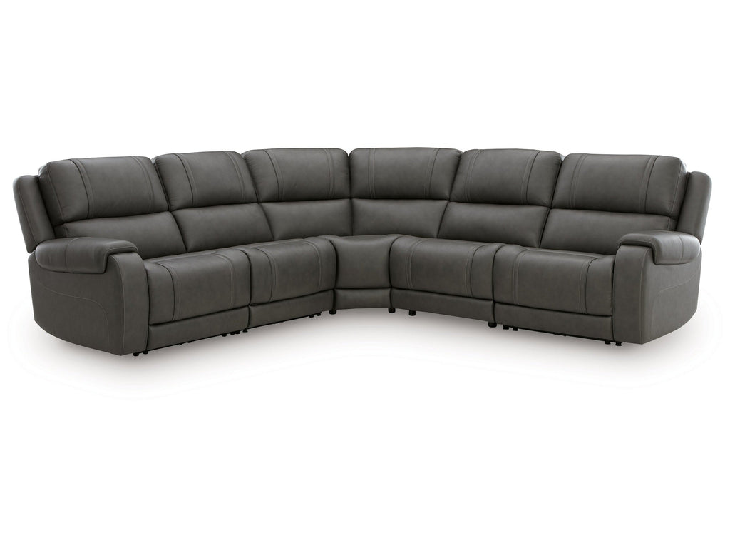 5Z - Pittson Anchor 5-Piece Power Reclining Sectional