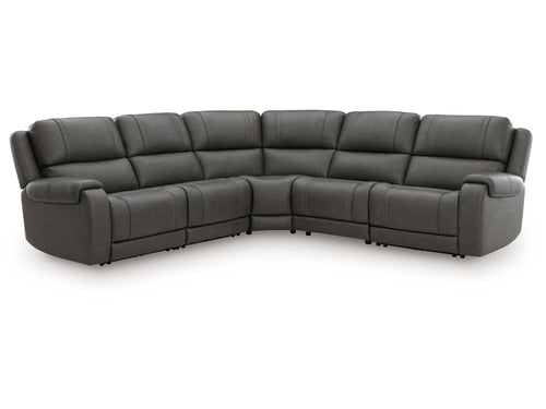 5Z - Pittson Anchor 5-Piece Power Reclining Sectional