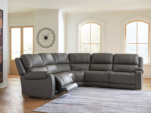 5Z - Pittson Anchor 5-Piece Power Reclining Sectional