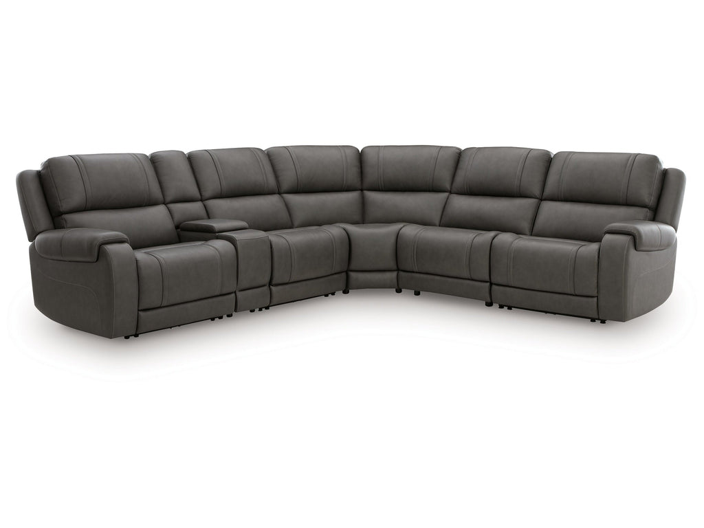 5Z - Pittson Anchor 6-Piece Power Reclining Sectional