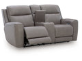 5Z-Relaxation Coin Power Reclining Loveseat with Console