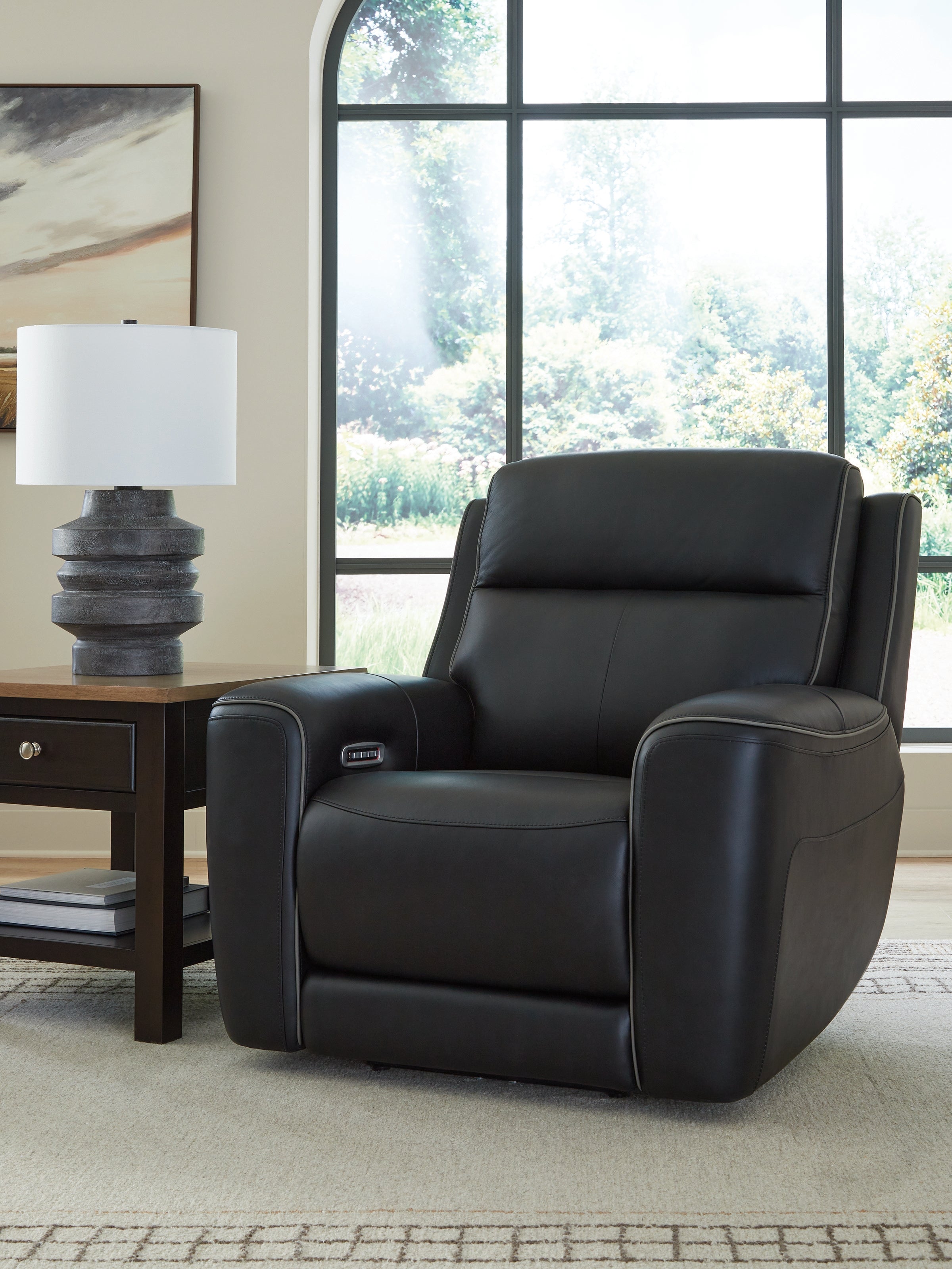 5Z-Relaxation Onyx Power Recliner