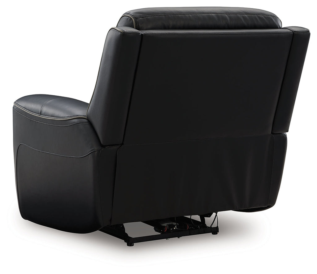 5Z-Relaxation Onyx Power Recliner