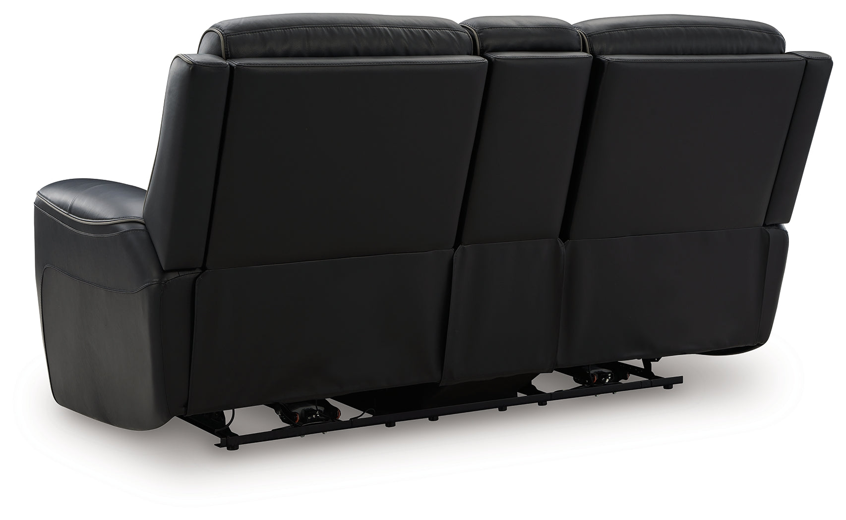 5Z-Relaxation Onyx Power Reclining Loveseat with Console