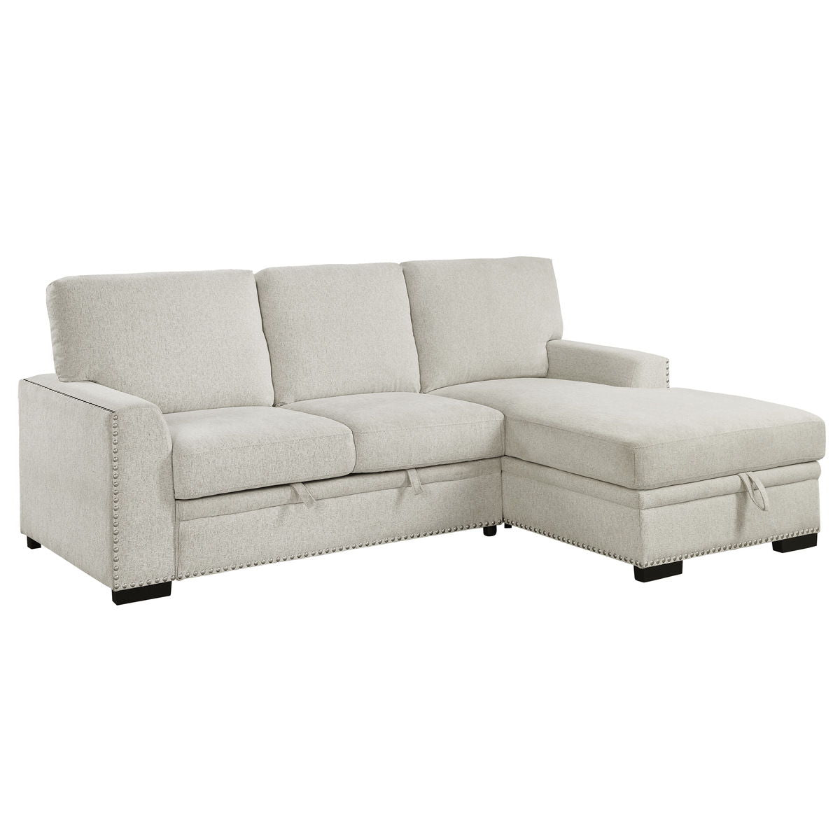 2 Pc Sectional, Charcoal