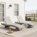 Outdoor Chaise Lounger 70001RGY-5