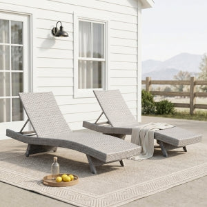 Outdoor Chaise Lounger 70001RGY-5