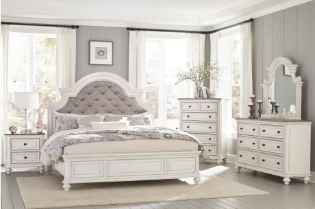 1624W Bedroom Baylesford Collection - 4pc Set (QB+NS+DR+MR)