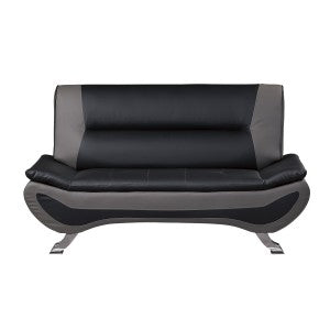 Love Seat 8219BLK-2