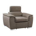 Chair with Pull-out Ottoman 8228TP-1