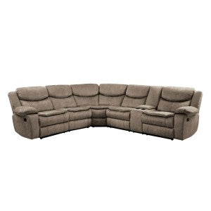 3-Piece Sectional with Right Console 8230FBR*SC