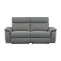 Power Double Reclining Love Seat with Power Headrests 8259DG-2PWH*