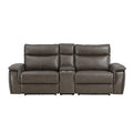 Power Double Reclining Love Seat with Center Console and Power Headrests 8259RFDB-2CNPWH*