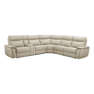 6-Piece Modular Power Reclining Sectional with Power Headrests 8259RFTP*6SCPWH