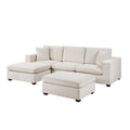 5-Piece Modular Sectional with Two Ottomans 8310NBE*5AC2C1A2OT