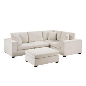 5-Piece Modular Sectional with Ottoman 8310NBE*5AC2C1ACROT