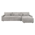 2-Piece Sectional with Convertible Queen Sleeper and Right Side Chaise 8345GRY*23LRC