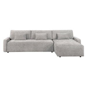 2-Piece Sectional with Convertible Queen Sleeper and Right Side Chaise 8345GRY*23LRC
