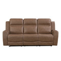 Double Reclining Sofa 8347BRW-3