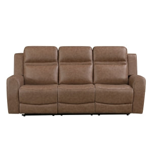 Double Reclining Sofa 8347BRW-3