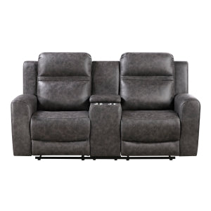 Double Reclining Love Seat with Center Console 8347CRC-2