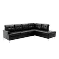2-Piece Sectional with Right Chaise 8378BLK*