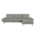 2-Piece Sectional with Right Chaise and Dual-position Backs for Adjustable Seat Depth 8400DVG*22LRC