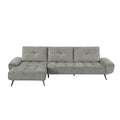 2-Piece Sectional with Left Chaise and Dual-position Backs for Adjustable Seat Depth 8400DVG*2LC2R