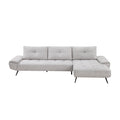 2-Piece Sectional with Right Chaise and Dual-position Backs for Adjustable Seat Depth 8400LTG*22LRC