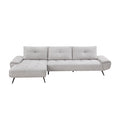 2-Piece Sectional with Left Chaise and Dual-position Backs for Adjustable Seat Depth 8400LTG*2LC2R