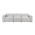 Power Double Reclining Sofa with Power Headrests 8414GRY-3PWH*