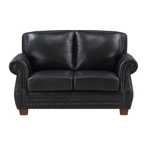 Love Seat 8448BLK-2