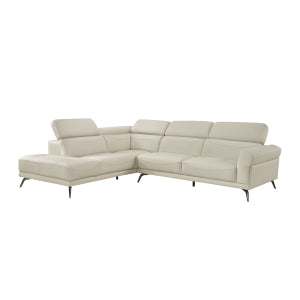 2-Piece Sectional with Left Side Chaise 8456BEG*2LC2R