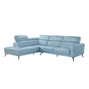 2-Piece Sectional with Left Side Chaise 8456BUE*2LC2R