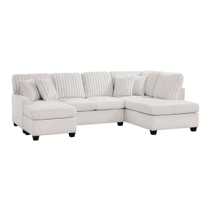 2-Piece Sectional with Chaise 8470TPE*23LCRC