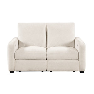 Power Double Reclining Love Seat with USB Charging Ports 8479BEG-2PW