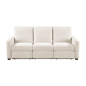 Power Double Reclining Sofa with USB Charging Ports 8479BEG-3PW