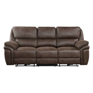 Power Double Reclining Sofa 8517BRW-3PW