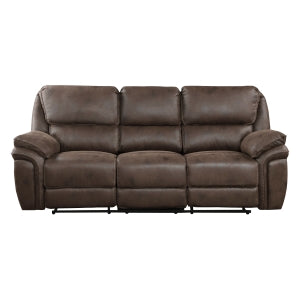 Double Reclining Sofa 8517BRW-3