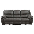 Power Double Reclining Sofa 8517GRY-3PW