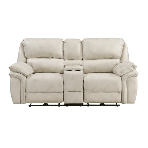 Power Double Reclining Love Seat with Center Console 8517PWT-2PW