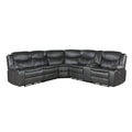3-Piece Power Reclining Sectional with Right Console 8528DG*SCPW